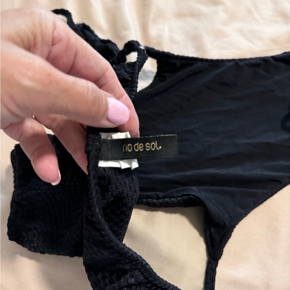Monokini from Brazil , black size small. - Picture 2 of 4